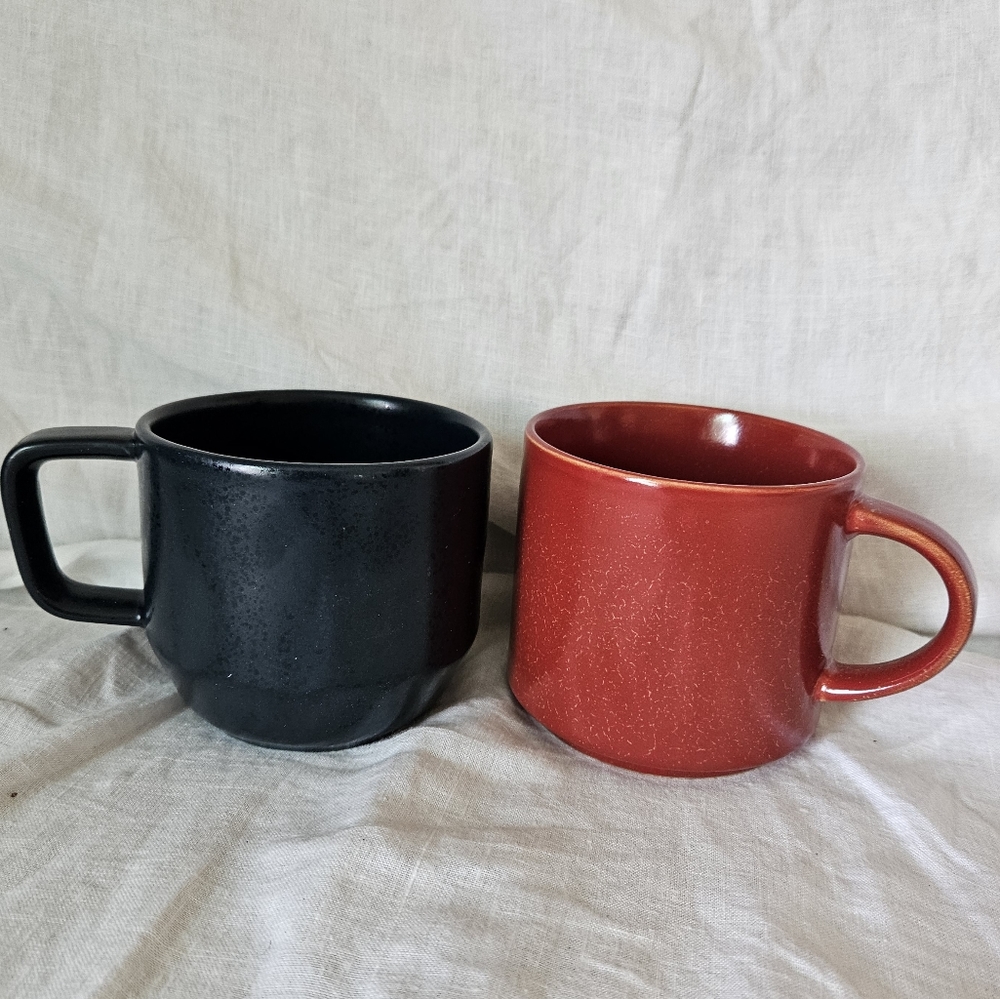 CB2 and Pottery Barn Mug Set